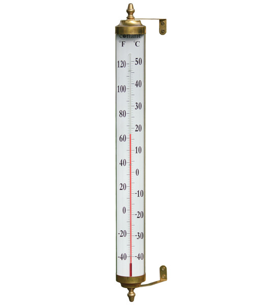 	
Grande View 24" Thermometer (Living Finish Brass)