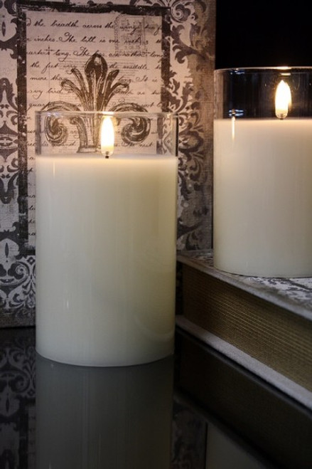 3.5x6"H Simply Ivory Radiance Poured Candle