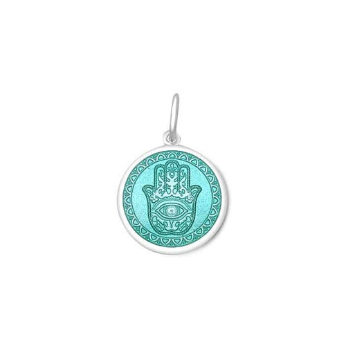 Hamsa Seafoam Small Pendant