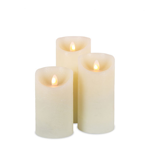 Set of 3 Pillar Candles