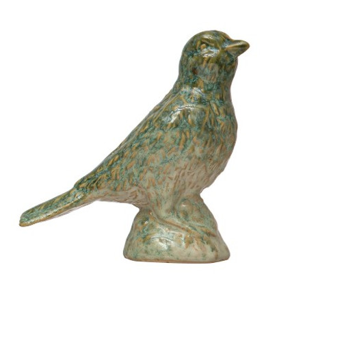 Debossed Stoneware Bird - Large