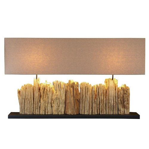 Driftwood Console Lamp