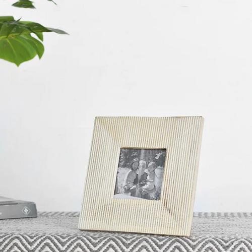 Square Wood Photo Frame 