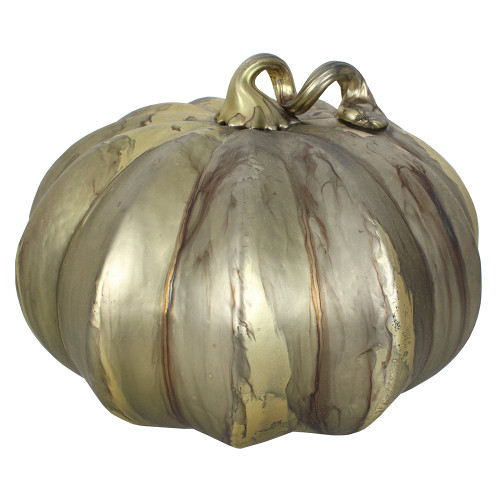 Glass Pumpkin 8"W x 6"H, Vintage Rosemary Glass Pumpkin 8"W x 6"H, Vintage Rosemary