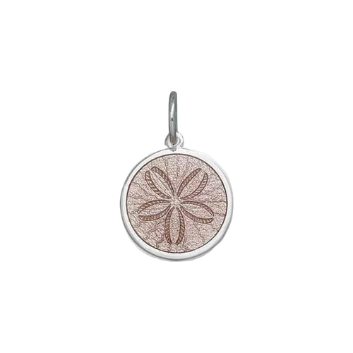 Sand Dollar Pink Small Pendant