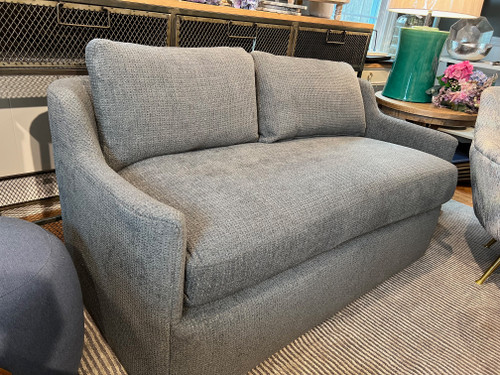 50% OFF Lee Apartment Sofa with Colefax Mineral Fabric