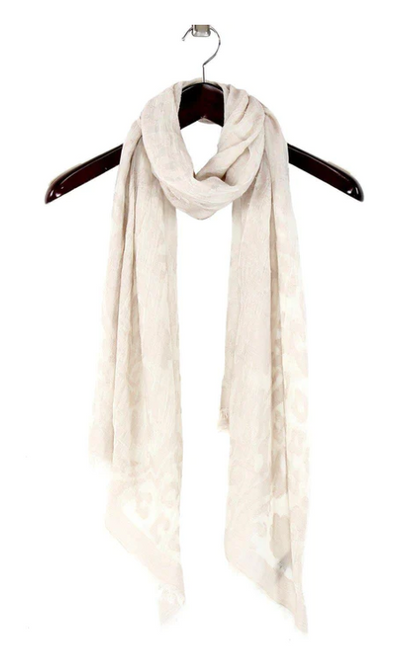 Fashion Scarf, Beige