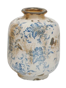 Terracotta Vase with Pattern