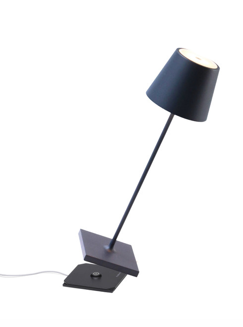 Poldina Pro Table Lamp, Steel Blue