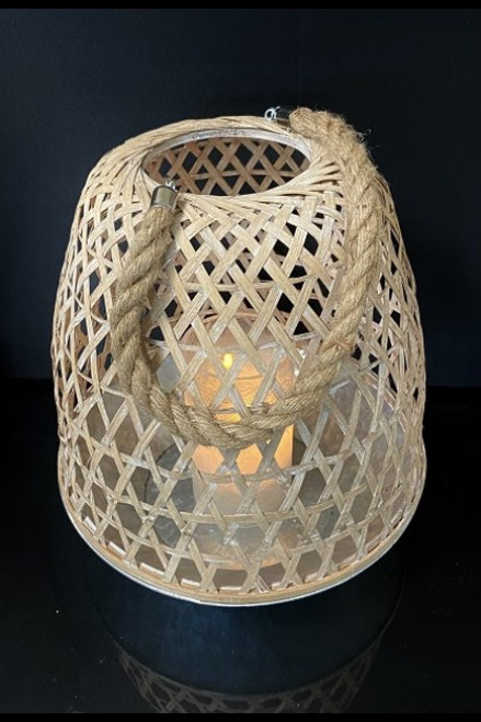 Wood Lattice Lantern