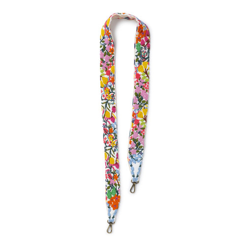 Liberty Floral Embroidered Strap, Pearl