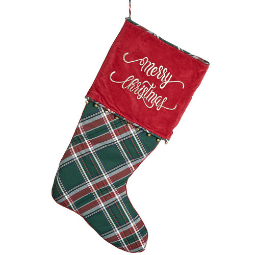 54" Jumbo Merry Christmas Stocking