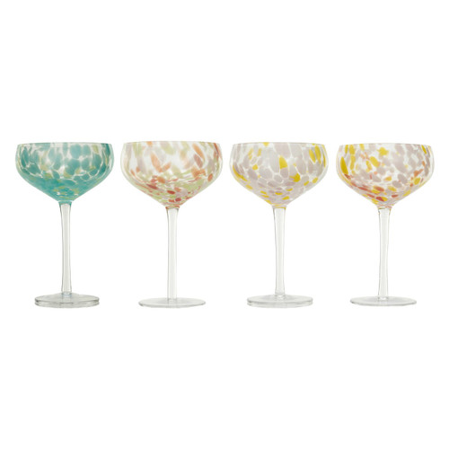Blown Confetti Drinking  Glass