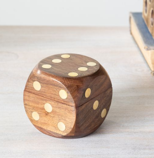 Wood Dice Box Set
