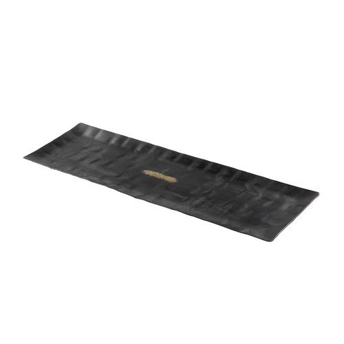 Small Black Brick Candle Tray
