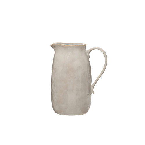 Stoneware Pitcher, 62 oz.