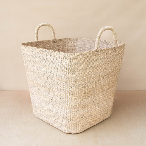 Large Square Wicker Basket