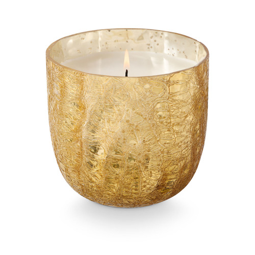 Cardamom Pomander Large Boxed Crackle Glass Candle