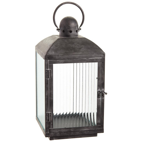 17" Lantern, Charcoal