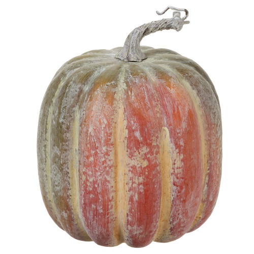 9.5"Hx8"D Pumpkin