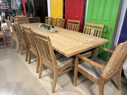 CO9 Design Sample Set  (30% OFF) - Lakewood 118" Extension Dining Table with Jackson Dining Chairs