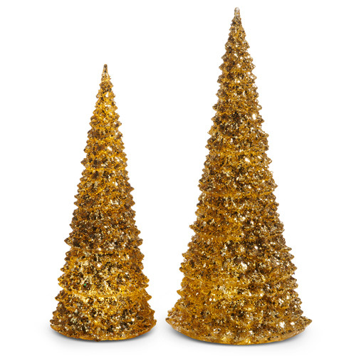 Lighted Gold Tree Lighted Gold Tree