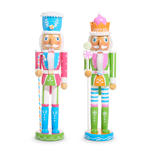 Pastel Nutcracker, 15" Pastel Nutcracker, 15"