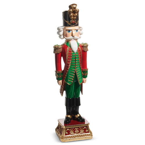 Red/Green/Gold Nutcracker, 25.5" Red/Green/Gold Nutcracker, 25.5"
