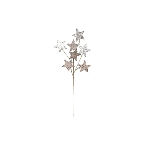 Paper Star Spray, Gold Glitter Finish