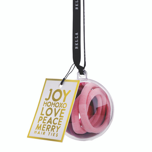 Seamless Hair Ties in Ornament - Pink Ombre - Set of 12