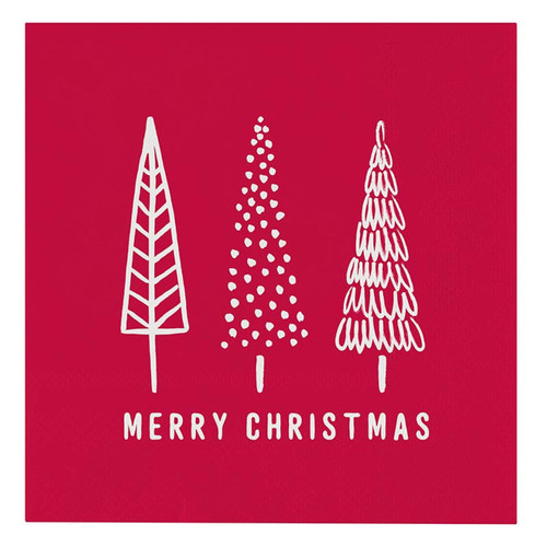 Paper Napkins - Merry Christmas Paper Napkins - Merry Christmas