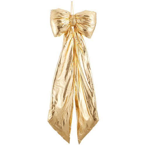 Metallic Gold Bow, 67"