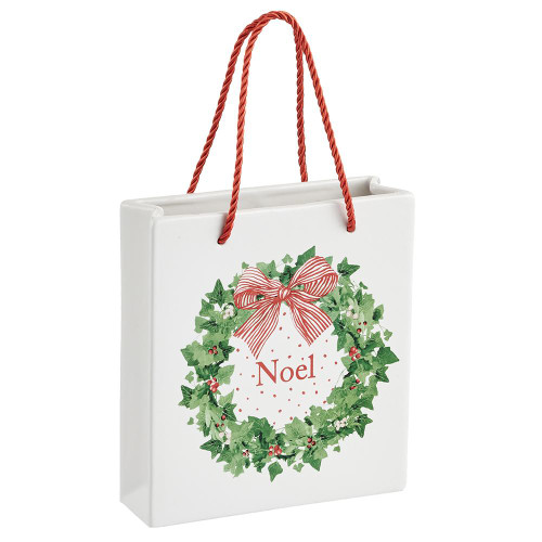 8" Noel Ceramic Bag 8" Noel Ceramic Bag