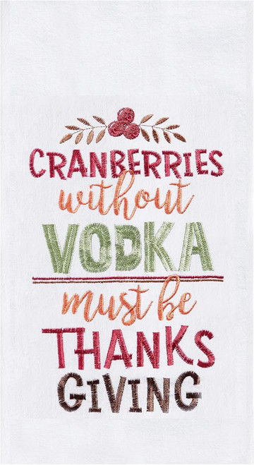 Cranberries without Vodka Towel