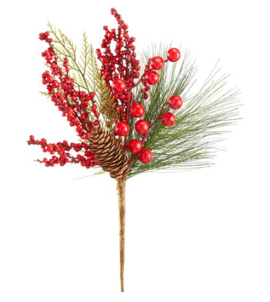 Pine/Berry Pick, 15"