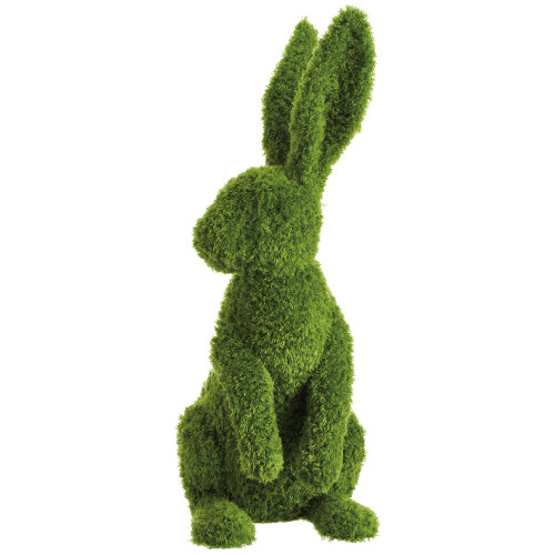 22" Moss Covered Bunny