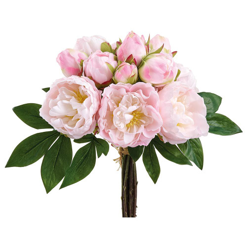 16" Peony Bouquet, Blush