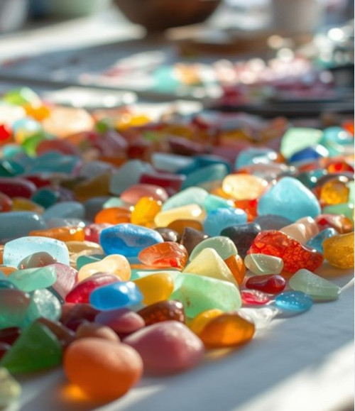 Sip & Sea Glass Workshop