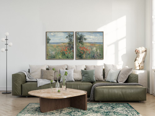 Poppy Field by the Seaside II