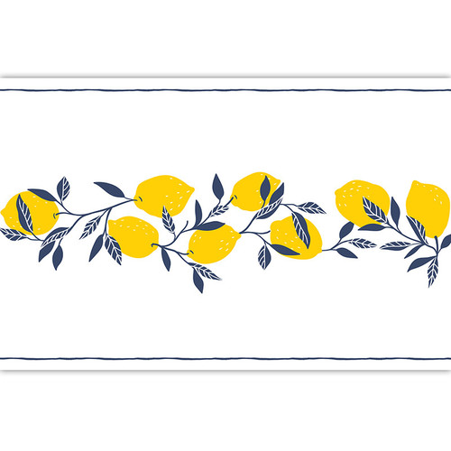 Paper Table Runner - Lemons