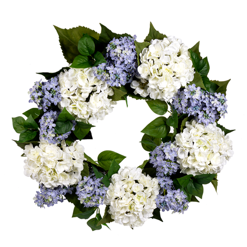22" Mix Hydrangea Wreath