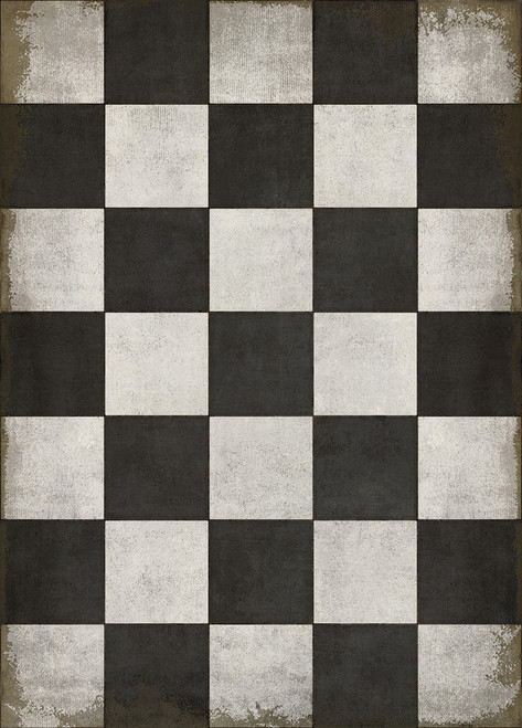 Checkered Past Rug, 43x60