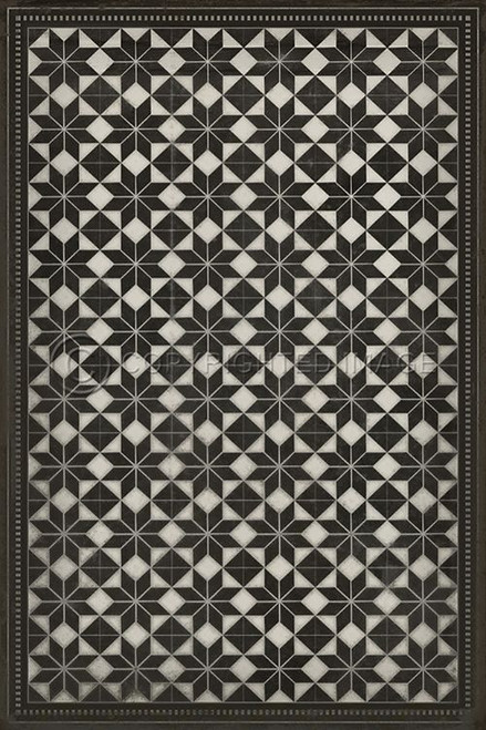 Stargazer Rug with Border, 20x30