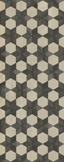 Artisanry Rug - Illuminated - Black Star, 36x90