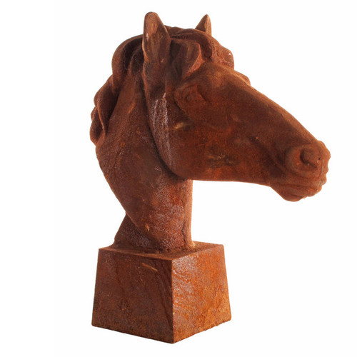Small Horse Head on Base