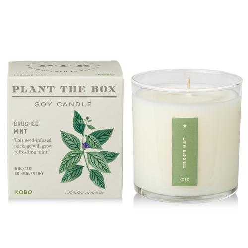 Crushed Mint Plant The Box Candle