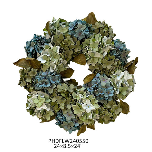 Hydrangea Garden Wreath