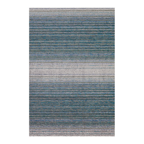 Fade Shag Mat 18x28 - Lagoon