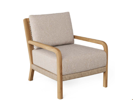 Cayman Club Chair w/ Desert Cushions