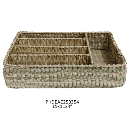 Woven Silverware Tote